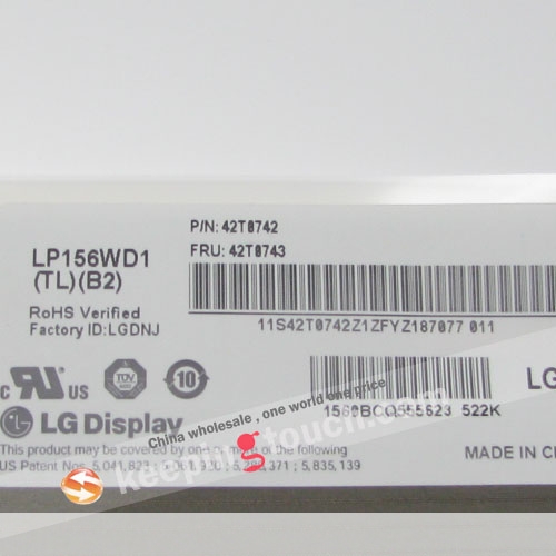 LG LP156WD1 (TL)(B2) LCD PANEL SCREEN DISPLAY