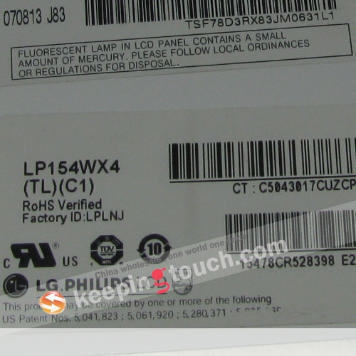 LG Philips LP154WX4(TL)(C1)  LCD PANEL SCREEN DISPLAY