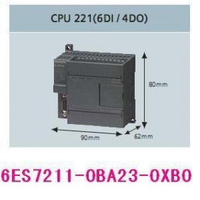 6ES7211-0BA23-0XB0 Siemens CPU221 used and in good condition