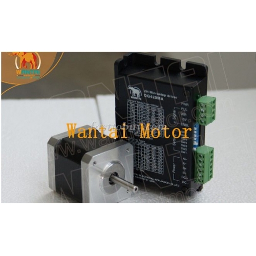 42BYGH801 + DQ420MA WANTAI Hybrid Stepping Set (Motor + Drive) NEW