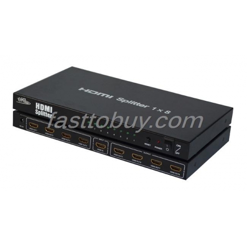 HDMI Splitter series 1 input 8 output One year quality assurance NEW