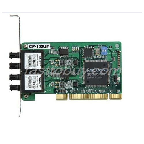 CP-102UF-S MOXA Fiber Optic Boards 2-port Universal PCI Single-mode 40KM ST head