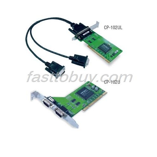 CP-102U MOXA Universal PCI Multiple serial boards 2-port RS-232