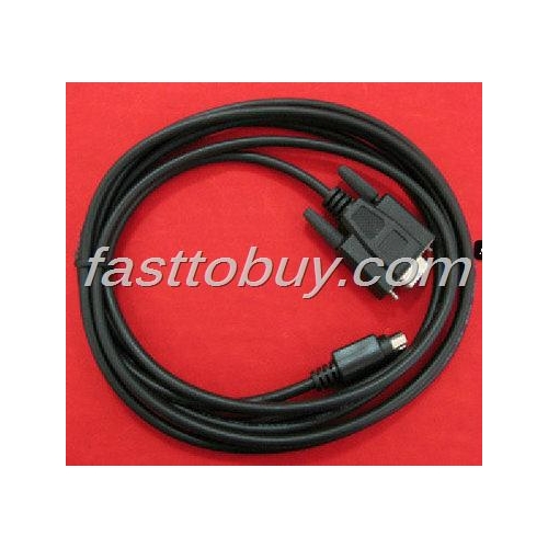 AFC85853 Programming cable for Panasonic FP10SH series PLC 9-pin female & 9-pin male Length:2m