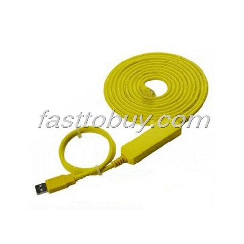 USB-SR USB interface PLC programming cable for KOYO SR series PLC Length:3m Yellow