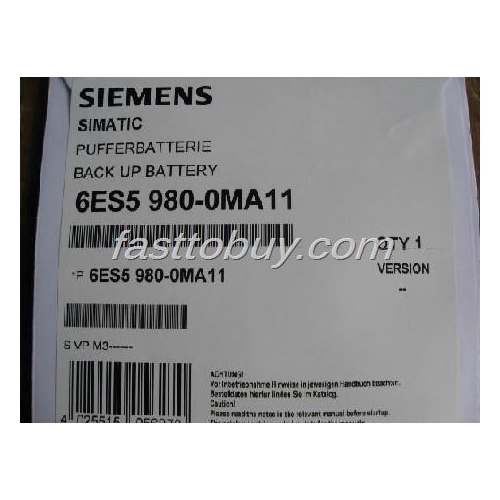 6ES5 980-0AA21 Lithium battery for Siemens S5 PLC