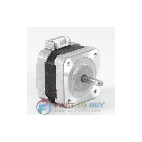 SHINANO 2 Phase Stepper Motor 42D Series SST42D2040 1.8 degree 42mm Unipolar Single Shaft 12V 0.4A 313mN-m