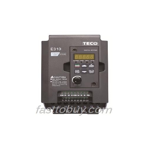 TECO AC Motor Drive Inverter E310 Series E310-403-H3 3HP 2200W 3 phase 380~480V 50/60Hz