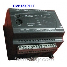 Delta PLC ES series Digital Extension module DVP32XP11T 32-point 16DI/16DO (NPN transistor) DC power New