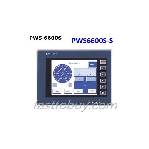 PWS6600S-S HITECH 5.7 HMI touch screen free USB program cable