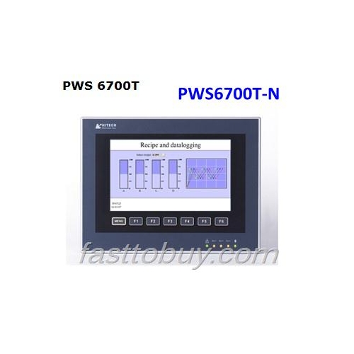 800X480 Touch Screen HITECH HMI PWS6700T-N 7 inch Ethernet 3 COM Original brand new