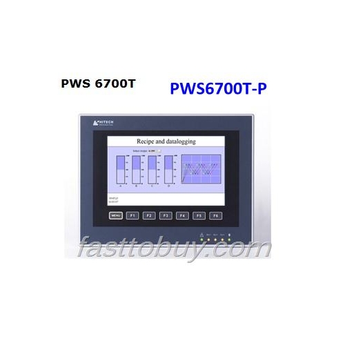 7 inch 3 COM Touch Screen HITECH HMI PWS6700T-P was upgraded to PWS6710T-P  800X480 Original brand new