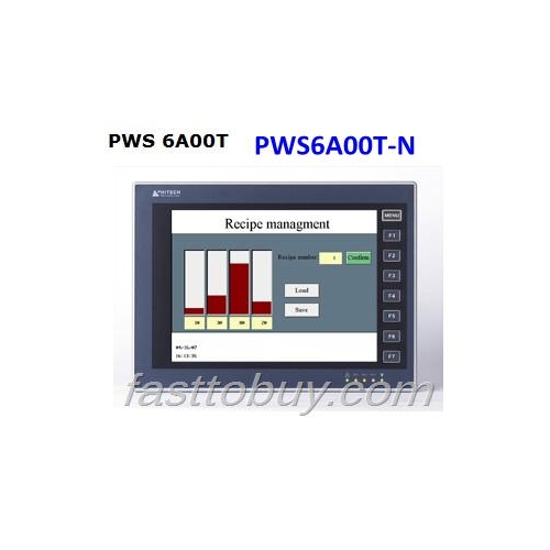 10.4 inch Ethernet 3 COM Touch Screen HITECH HMI PWS6A00T-N 640x480 Original brand new