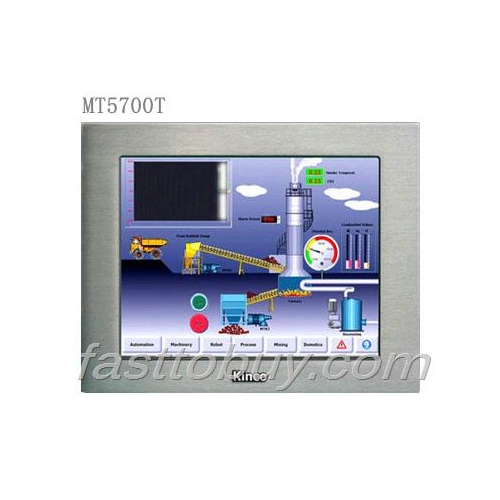 1024x768 15.0 inch Ethernet 3 COM Kinco Touch Screen HMI MT5700T  New Original