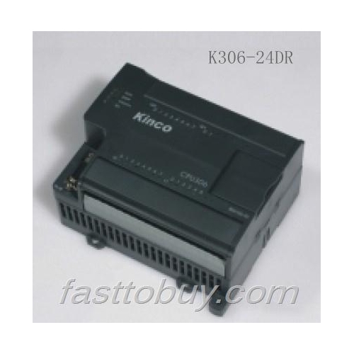 PLC CPU DC24V 14 DI 10 DO relay   KINCO K306-24DR New