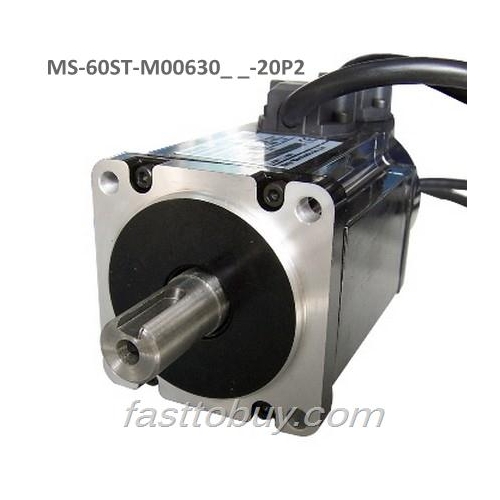 Xinje Servo Motor MS-60ST-M00630_ _-20P2 220V 3000rpm 0.637Nm 2500 ppr Encoder Match DS2 series single phase 0.2kw servo