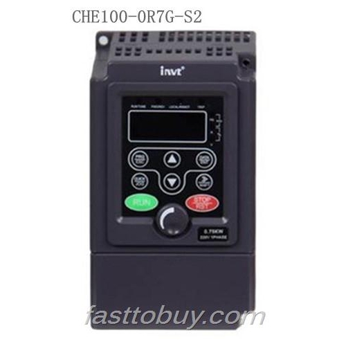 CHE100-0R7G-S2 Invt CHE Series Sensorless Vector Control Inverter 1 Phase 220V-240V 0.75KW 750W