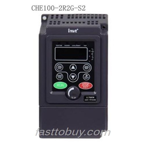 CHE100-2R2G-S2 Invt CHE Series Sensorless Vector Control Inverter 1 Phase 220V-240V 2.2KW 2200W New