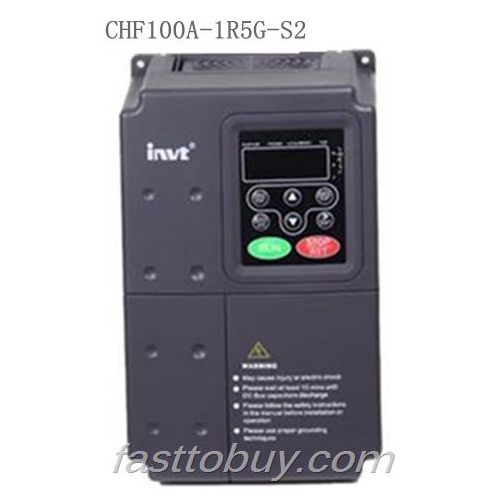 CHF100A-1R5G-S2 Invt CHF100 Series high performance universal inverter 1 Phase 220V-240V 1.5KW 1500W