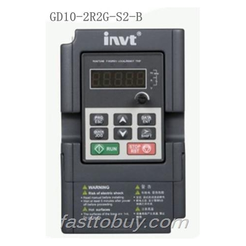 GD10-2R2G-S2-B Invt Goodrive10 Series Inverter 1 Phase  220V-240V 2.2KW 2200W 50Hz/60Hz New