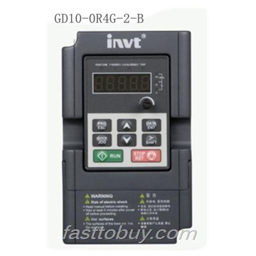 GD10-0R4G-2-B Invt Goodrive10 Series Inverter 3 Phase 220V-240V 0.4KW 400W 50Hz/60Hz New