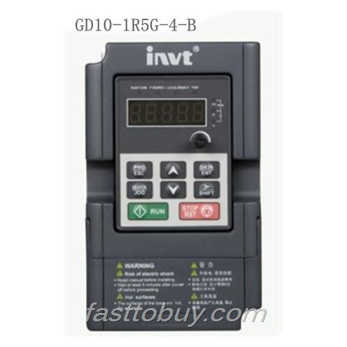 GD10-1R5G-4-B Invt Goodrive10 Series Inverter 3 Phase 380V-440V 1.5KW 1500W 50Hz/60Hz New