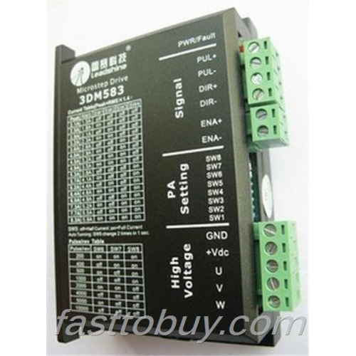 Leadshine 3-phase DSP Based Digital Stepper Drive DM Series 3DM583 DC18-50V 2.1-8.3A New