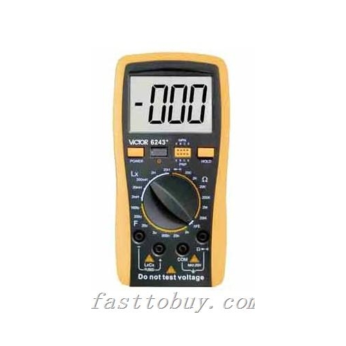 Multimeter 3 1/2 Digital L/R Meter VC6243+ VICTOR