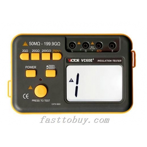 Digital Insulation Tester VC 60E+ VICTOR