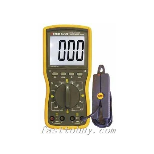 Double Clamp Digital Phase Meter VICTOR 4000 VICTOR