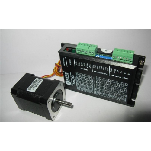 Leadshine motor 2 phase 0.6NM 42HS08 + DM432C stepper drive 18-40DCV 0.1-3.2A original new