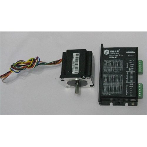 Leadshine motor 2 phase 0.9NM 57HS09 + DM442 Leadshine 2 phase digital stepper drive 20-40DCV 0.5-4.2A original brand ne