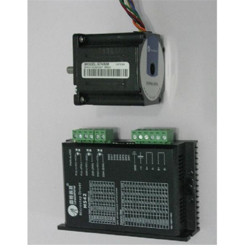 Leadshine motor 2 phase 0.9NM 57HS09 + M542 Leadshine 2 phase digital stepper drive 24-50DCV 1.0-4.2A original brand new