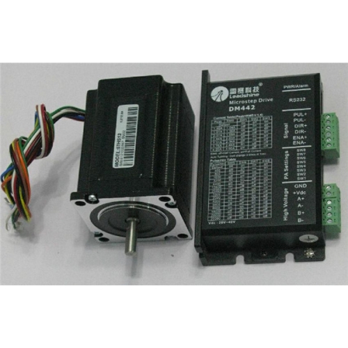 Leadshine motor 2 phase 1.3NM 57HS13 + DM442 Leadshine 2 phase digital stepper drive 20-40DCV 0.5-4.2A original brand ne