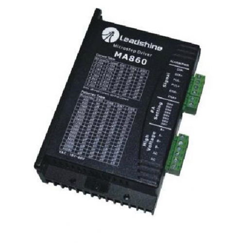 DM860 Leadshine 2 phase digital stepper drive 24-60DCV 2.4-7.2A 2-128 5-125 motor adapter 57 86 original brand new