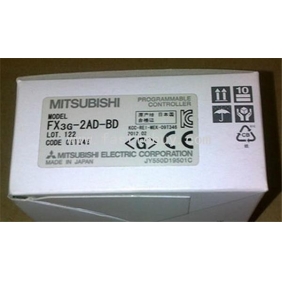 2AI 5V DC Mitsubishi FX3G-2AD-BD Expansion Boards for upgrade FX1N Original Brand New