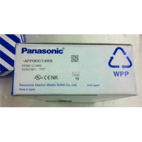 AFP0RC14RS  Panasonic FP0R-C14RS PLC CPU 24VDC Power 8DI 6DO Relay New Original 1 Year Warranty