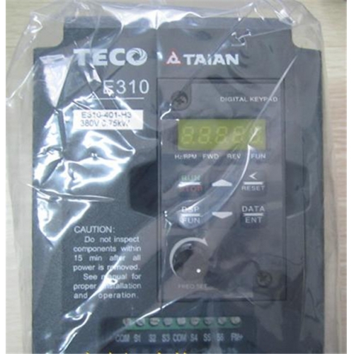 3-Phase 400V 2.3A 0.75KW 1HP TECO Inverter E310-401-H3 NEW