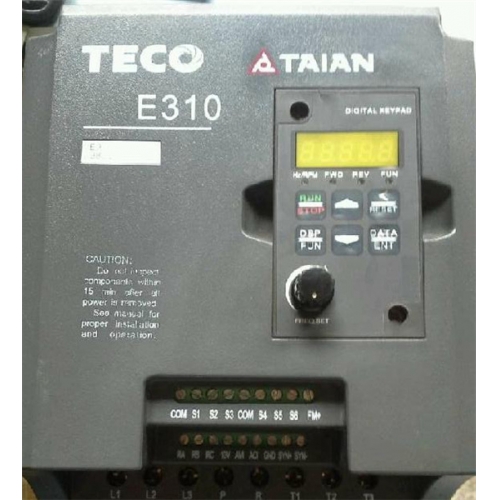 3-Phase 400V 5.2A 2.2KW 3HP TECO Inverter E310-403-H3 NEW