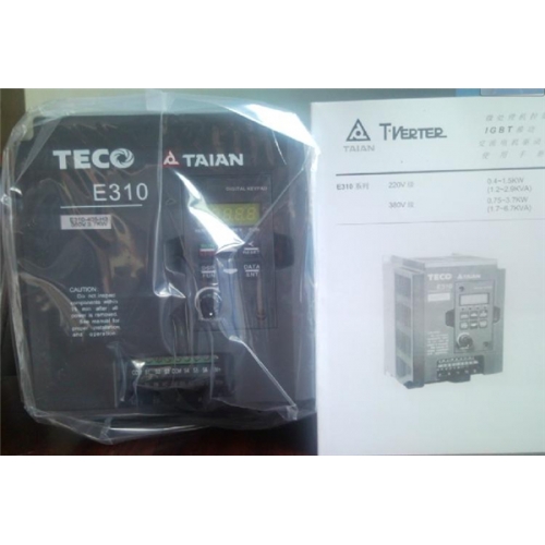 3-Phase 400V 8.8A 3.7KW 5HP TECO Inverter E310-405-H3 NEW