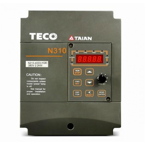 Single/Three-Phase 200V 7.5A 1.5KW 2HP TECO Inverter N310-2002-H NEW