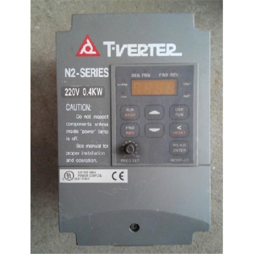 Single/3-Phase 200V 10.5A 2.2KW 3HP TECO Inverter N2-203-H NEW