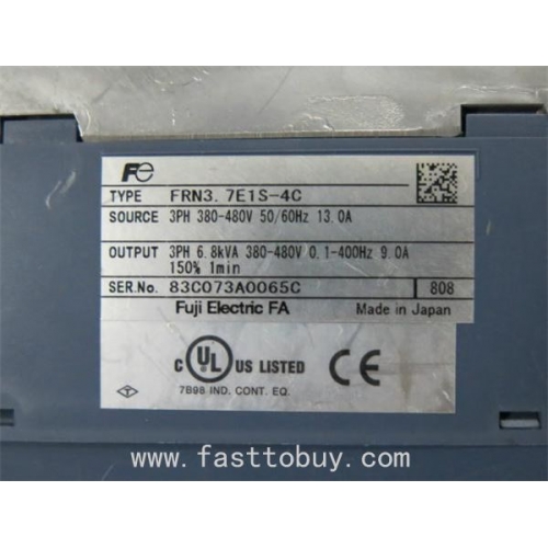 400V Three-phase 9.0A 3.7KW FRN3.7E1S-4C FUJI FRENIC-Multi Inverter