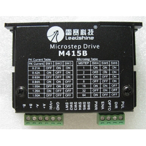 2ph 35mm nema14 39mm nema15 42mm nema17 motor Digital Stepper Drive M415B 18-36VDC 0.21-1.5A Leadshine New for CNC