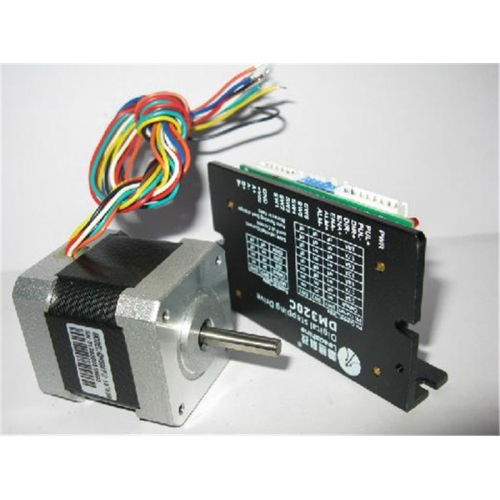 Leadshine NEMA17 42mm 48.6oz-in 0.34N.M 18-30VDC 2phase Stepper motor Drive kits 42HS03+DM320C