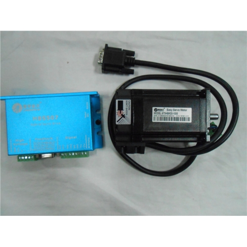 Leadshine 3 phase Servo Motor Drive Kit 1.2 Degree 5.8A 2NM NEMA23 57mm 573HBM20-1000+HBS507