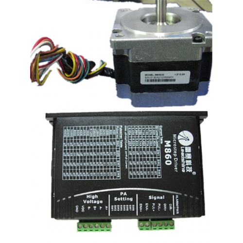 Leadshine NEMA34 86mm 1203oz-in 8.5N.M 24-80VDC 2phase Stepper motor Drive kits 86HS85+M860