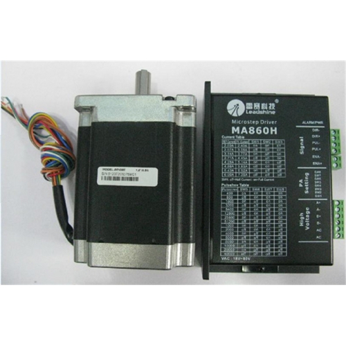 CNC Stepper motor Drive Kit 2ph 1.8 Degree 6A 12NM NEMA42 110mm 20-50VAC/36-80VDC 110HS12-Z +MA860H