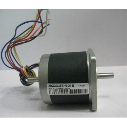 Leadshine Dual shaft NEMA23 57mm 86oz-in 0.6N.M 18-50VDC 2phase Stepper motor Drive kits 57HS06-B+DM556