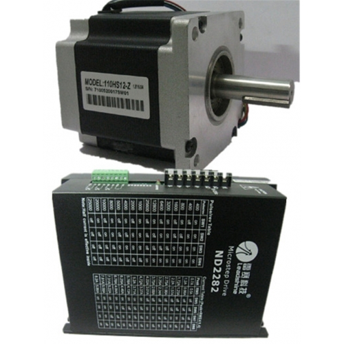 Leadshine NEMA42 110mm 1700oz-in 12N.M 90-220VAC 2phase Stepper motor Drive kits 110HS12-Z+ND2282